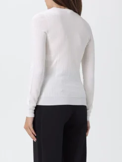 Maglia a girocollo in lana vergine Elisabetta Franchi