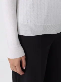 Maglia a girocollo in lana vergine Elisabetta Franchi