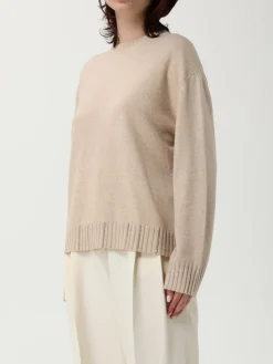 Maglia a girocollo in lana vergine e seta Fabiana Filippi