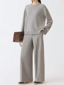 Maglia a girocollo in misto cashmere Fabiana Filippi