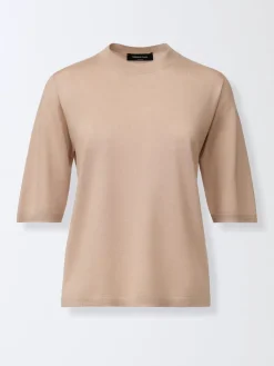 Maglia a girocollo in misto cashmere Fabiana Filippi