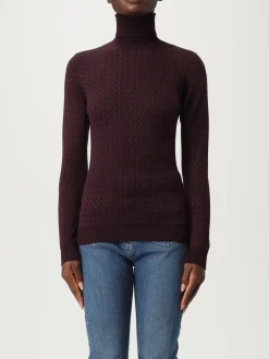 Maglia a lupetto in lana merino Elisabetta Franchi