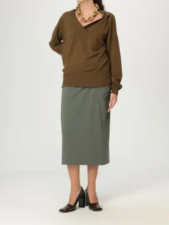 Maglia a v Alberta Ferretti