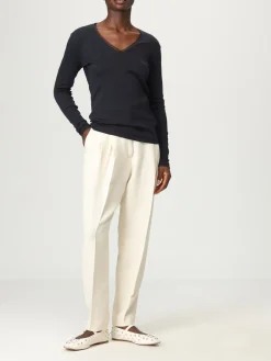 Maglia a v in cotone Fabiana Filippi