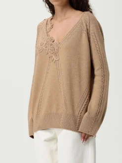 Maglia a v in misto lana Ermanno Scervino Life