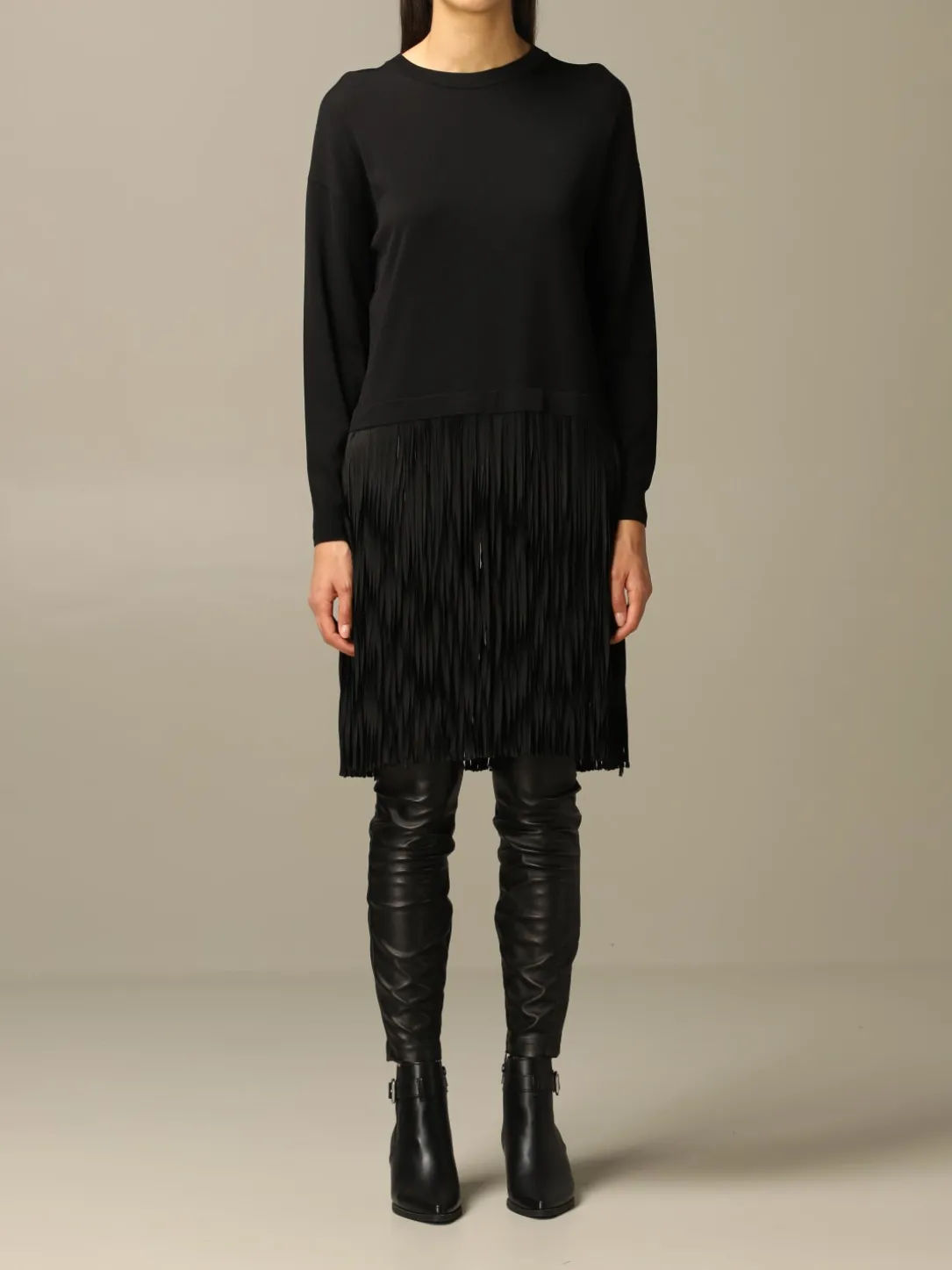 Maglia Boutique Moschino con frange