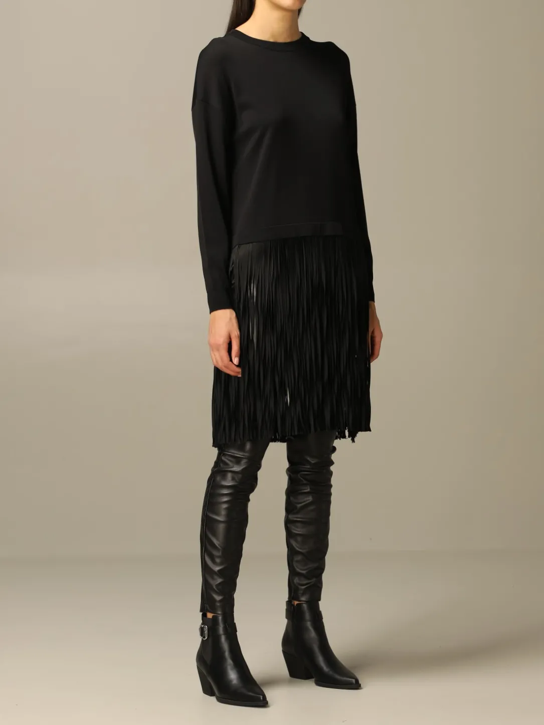 Maglia Boutique Moschino con frange