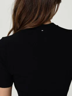 Maglia crop in misto viscosa Sportmax