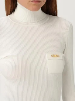 Maglia dolcevita Elisabetta Franchi in misto seta