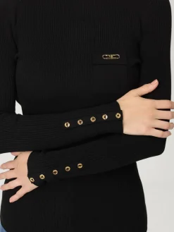 Maglia dolcevita Elisabetta Franchi in misto seta