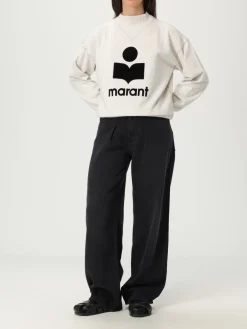 Maglia in cotone con logo Isabel Marant Etoile