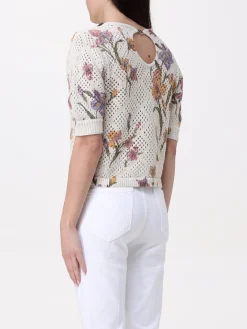 Maglia in misto cotone stampato