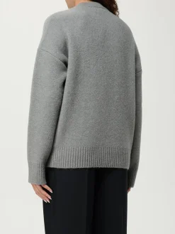 Maglione a girocollo con logo Ami Paris