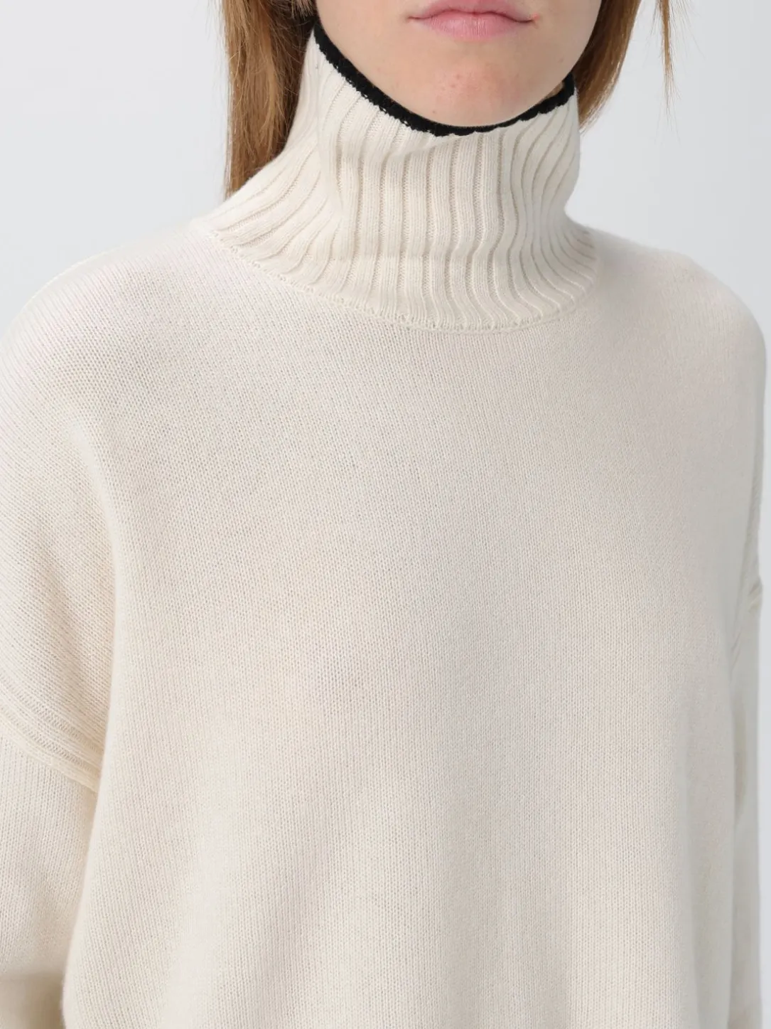 Maglione Falkland in lana merino e cashmere Pinko