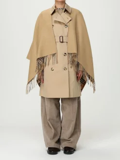 Mantella reversibile Burberry in lana