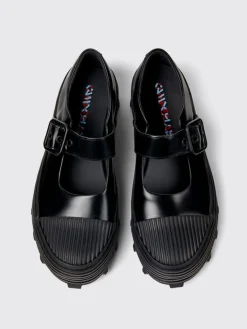 Mary Jane Camper in pelle spazzolata