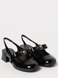 Mary Jane Gianni Ribbon Versace in vernice