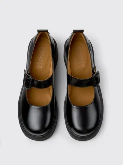 Mary Jane Milah Camper in pelle