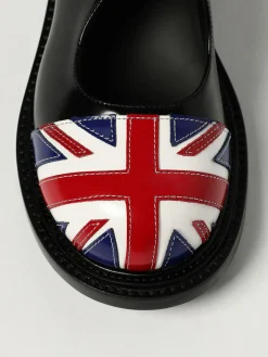 Mary Jane UK Moschino Couture in pelle spazzolata