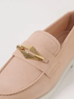 Mocassini in pelle scamosciata Maddie Diamond Jimmy Choo