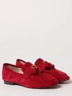 Mocassino Coccinelle in camoscio con nappe