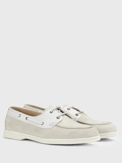 Mocassino da barca Doucal's in camoscio