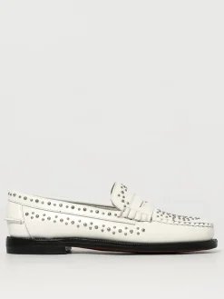 Mocassino Dan Sebago in pelle con borchie applicate