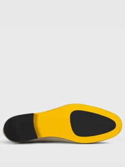 Mocassino Doucal's in camoscio con nappe