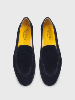 Mocassino Doucal's in camoscio