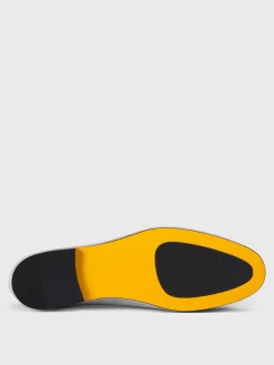 Mocassino Doucal's in camoscio con nappe