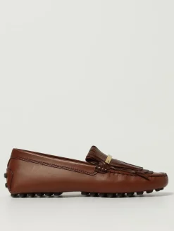 Mocassino Driver Tod's in pelle con frange