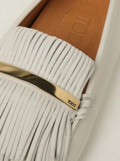 Mocassino Driver Tod's in pelle con frange