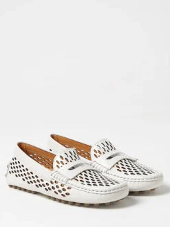 Mocassino Driver Tod's in pelle traforata