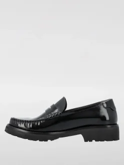 Mocassino Le Loafer Saint Laurent in pelle spazzolata