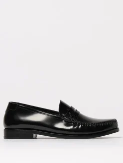 Mocassino Le Loafer Saint Laurent in pelle spazzolata