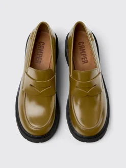 Mocassino Milah Camper in pelle spazzolata