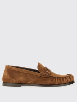 Mocassino Saint Laurent in camoscio