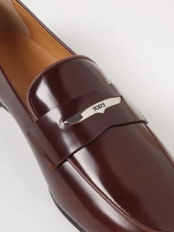 Mocassino Tod's in pelle spazzolata