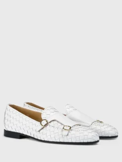 Monk Strap Doucal's in pelle intrecciata