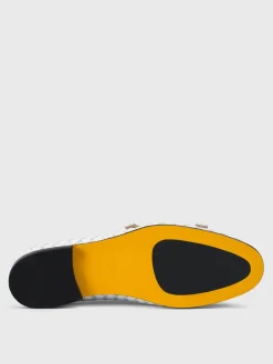 Monk Strap Doucal's in pelle intrecciata