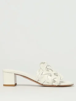 Mules Amalfi Gianvito Rossi in pelle intrecciata