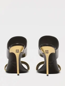 Mules Balmain in pelle