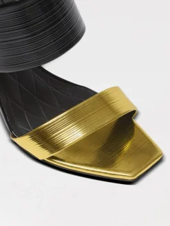 Mules Balmain in pelle