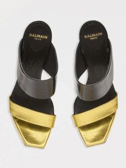 Mules Balmain in pelle