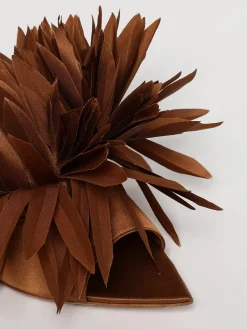 Mules Daniah Gianvito Rossi in camoscio con frange