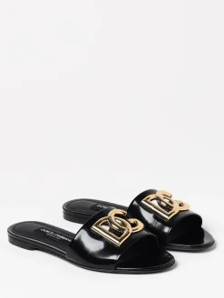 Mules DG Dolce & Gabbana in pelle spazzolata