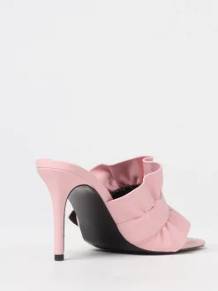 Mules Emily Versace Jeans Couture in pelle sintetica con fibbia Baroque