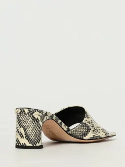 Mules Jeanie Aeyde in pelle stampa pitone