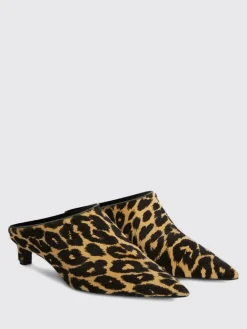 Mules Jil Sander in cavallino stampa animalier