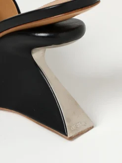 Mules Jug Off-White in pelle